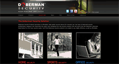 Desktop Screenshot of dobermanproducts.com